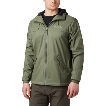 Columbia Oroville Creek Lined, Chamarras Grises Verdes Para Hombre | 401529-ULK